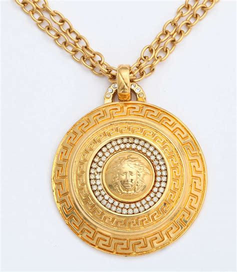 where can i buy a versace medallion|versace medallion chain necklace.